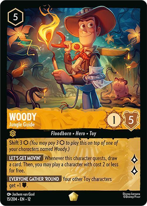 Woody 15/204 - Jungle Guide - Wilds Unknown (12)