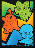 Pokemon TCG: Paldea Evolved Elite Trainer Box Card Sleeves - Sprigatito, Fuecoco and Quaxly (65-Pack) - Pokemon International Card Sleeves