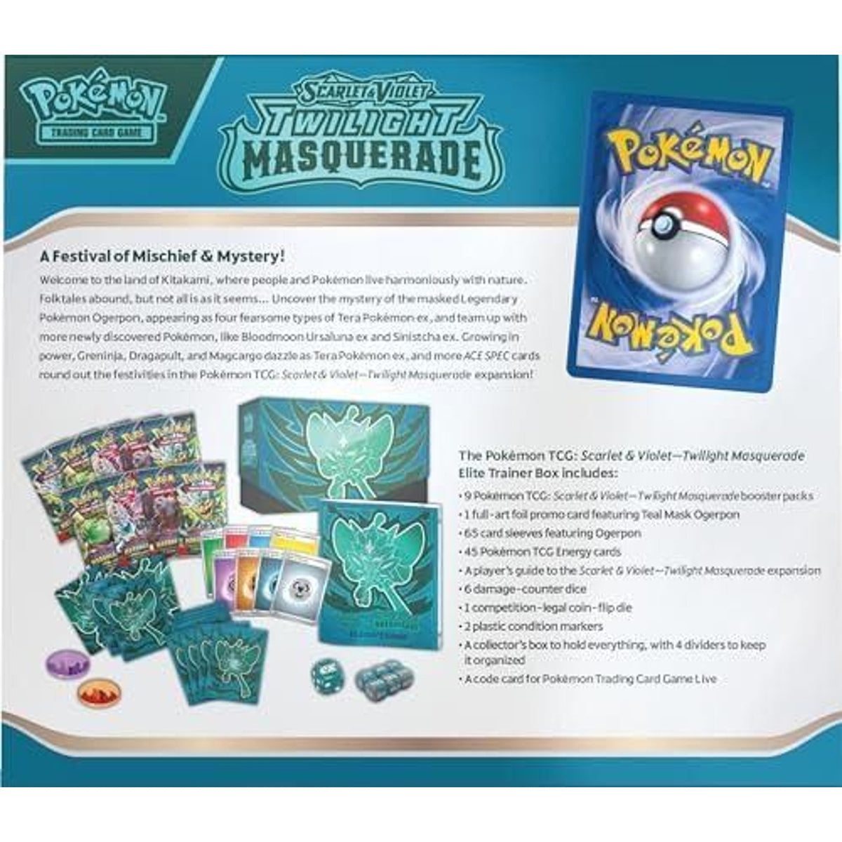 Pokémon - Scarlet & Violet Twilight Masquerade Elite Trainer Box