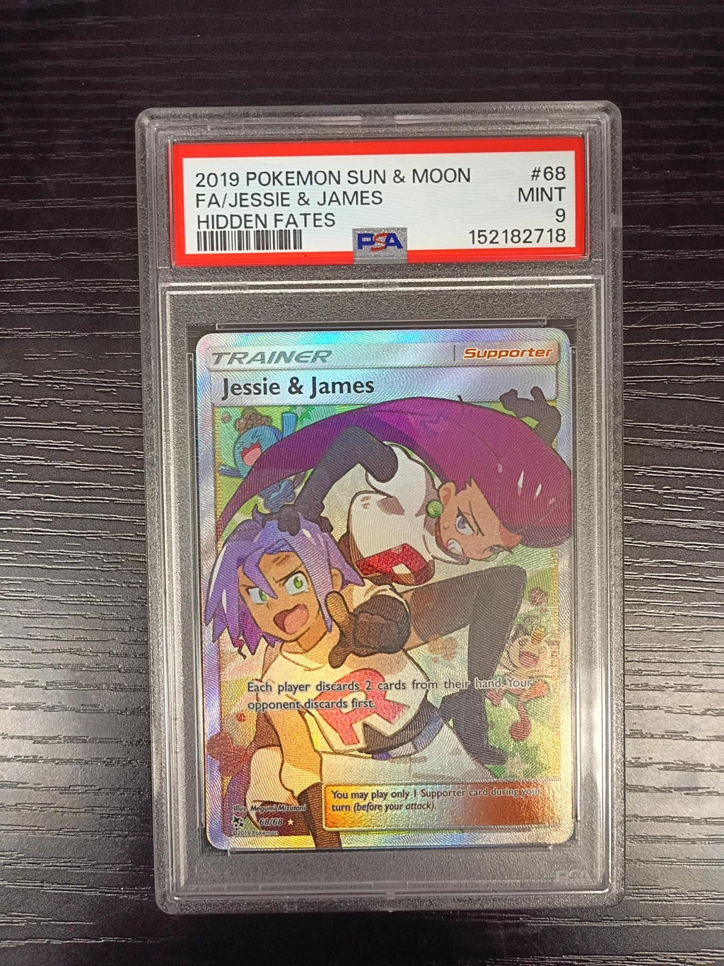 PSA 9 Jessie & James #68