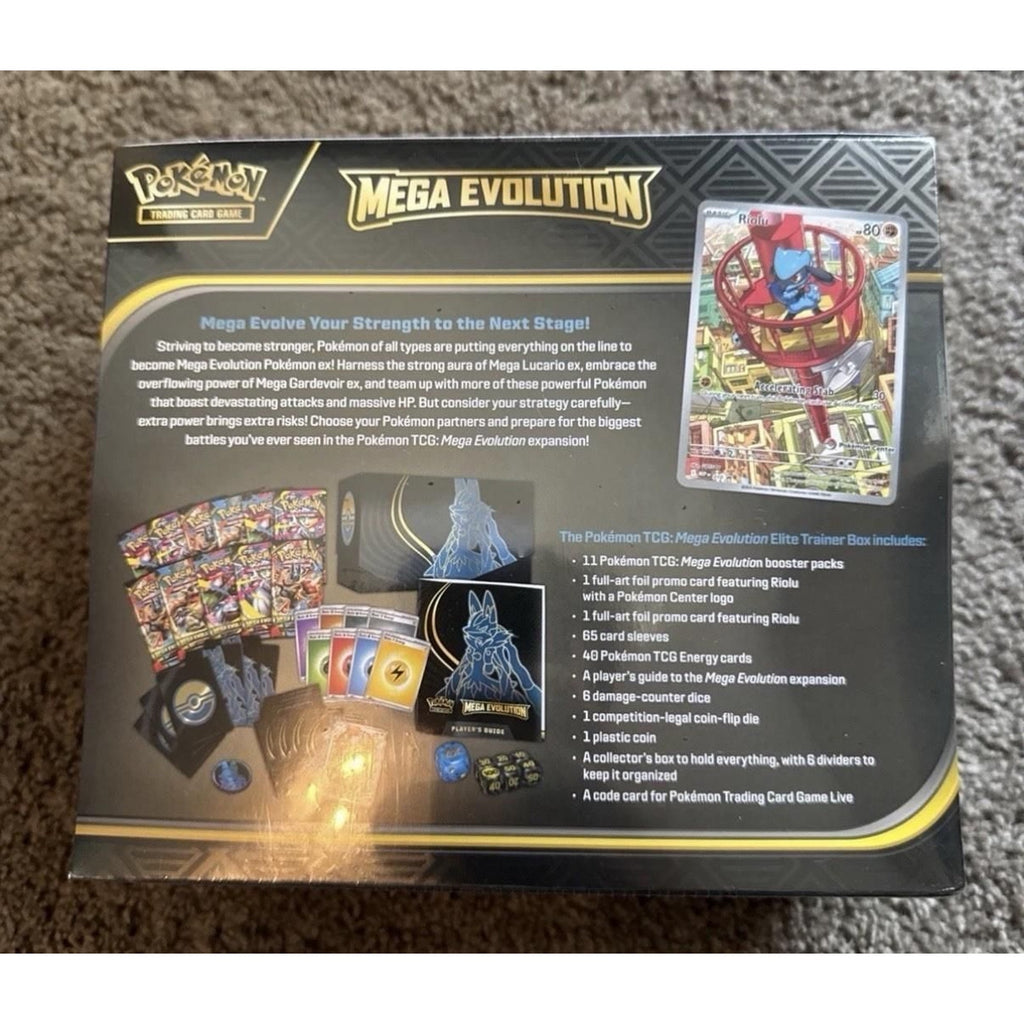 Pokemon Center Mega Evolution Lucario ETB