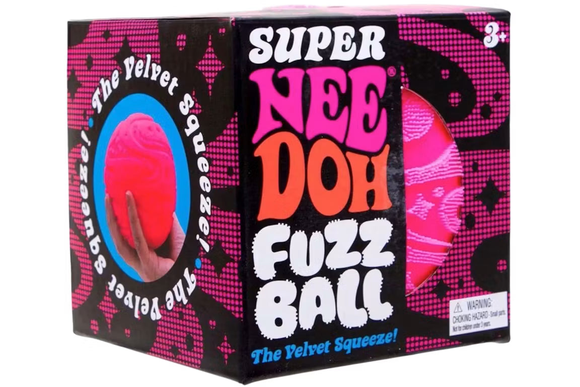 NeeDoh Super Fuzzball Squishy Fidget Toy