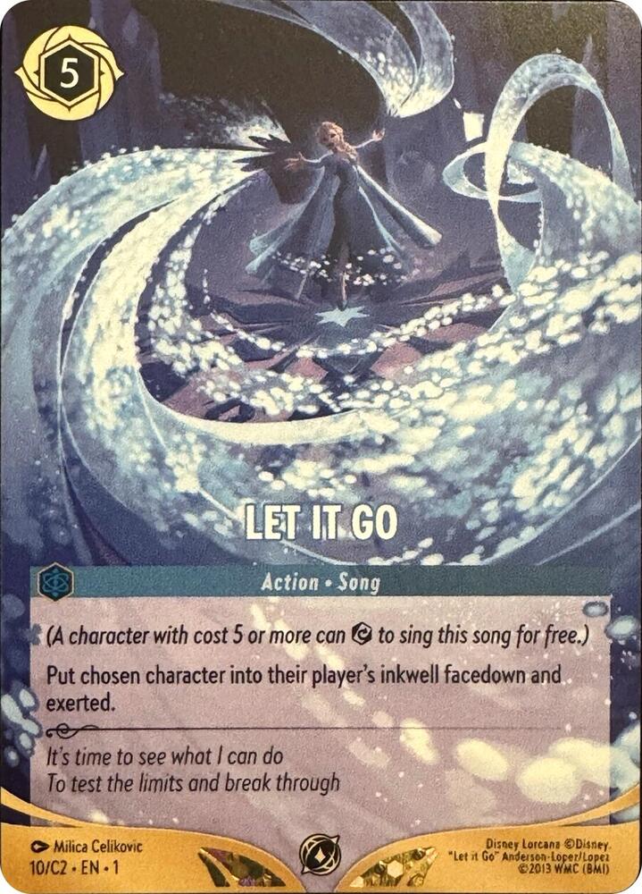 Let It Go (Disney Lorcana Challenge) - Disney Lorcana Promo Cards (DLPC)