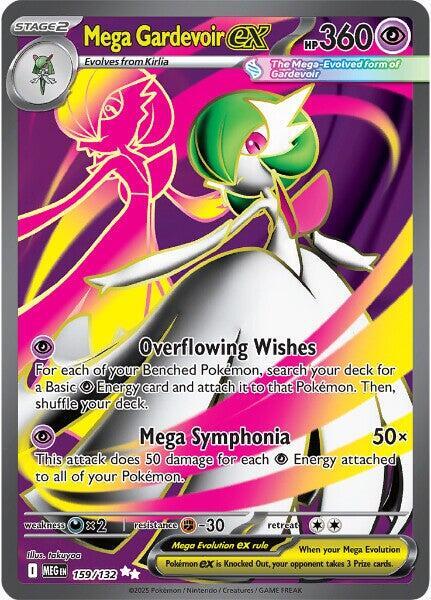 Mega Gardevoir ex - 159/132 - ME01: Mega Evolution (MEG) ME01: Mega Evolution