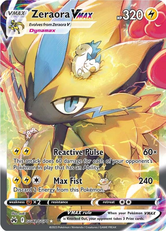Zeraora VMAX - SWSH: Crown Zenith: Galarian Gallery (CRZ:GG)