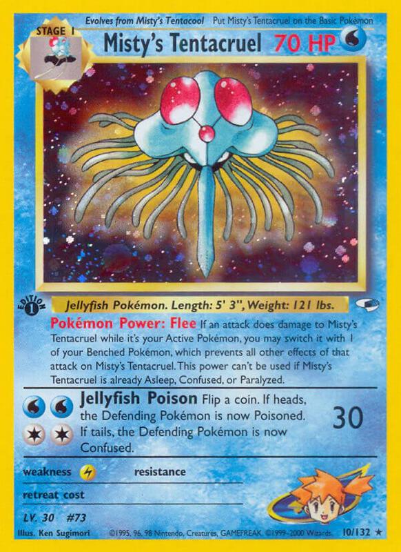 Misty's Tentacruel - Gym Heroes (G1)