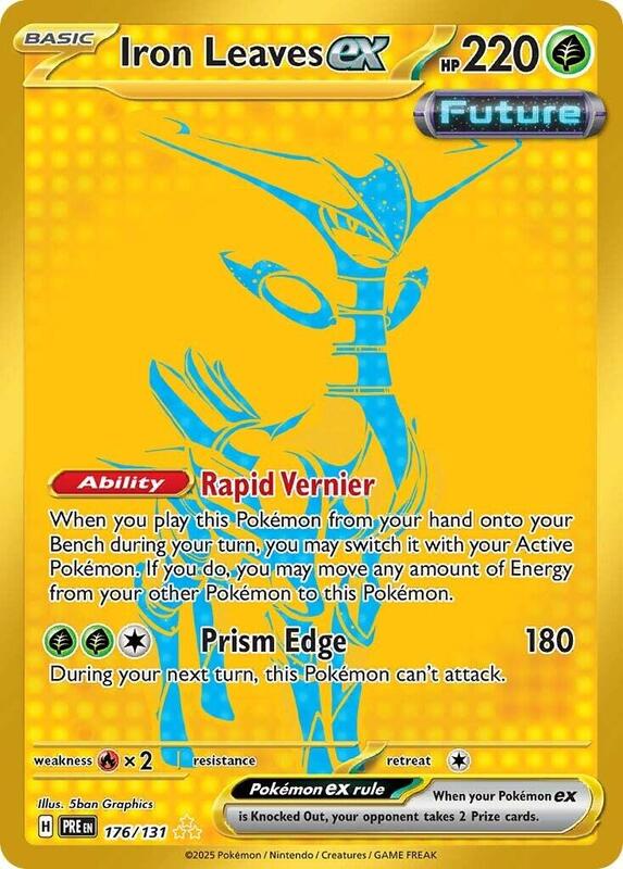 Iron Leaves ex - SV: Prismatic Evolutions (PRE)