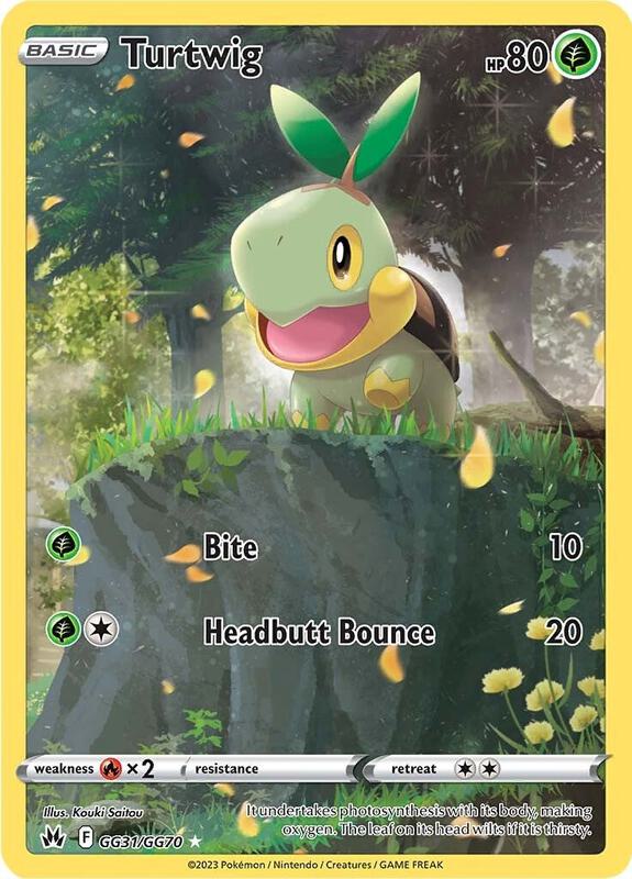 Turtwig - SWSH: Crown Zenith: Galarian Gallery (CRZ:GG)