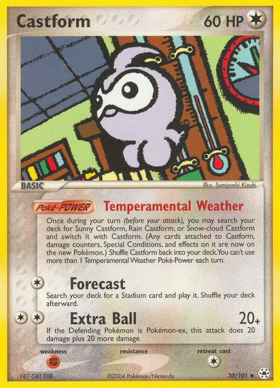 Castform - EX Hidden Legends (HL)
