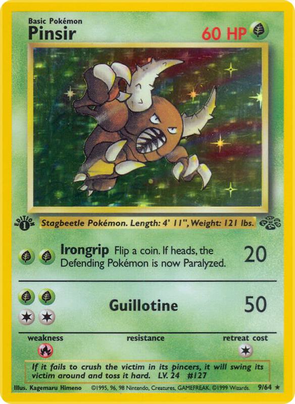 Pinsir (9) - Jungle (JU)